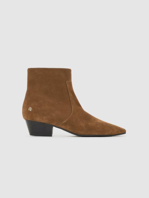 ANINE BING Freya Flat Boots - Tobacco
