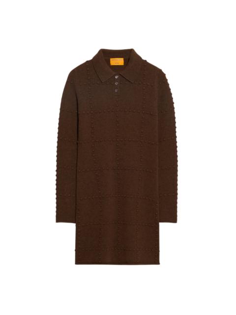 GUEST IN RESIDENCE Popcorn Polo Dress