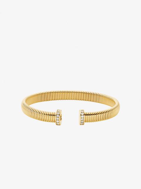 MICHAEL KORS Ribbon Flex Pavé Cuff