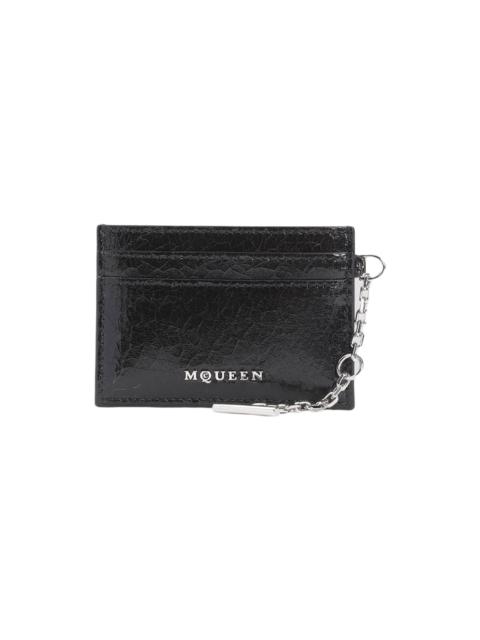 Alexander McQueen Leather Sling Card Holder