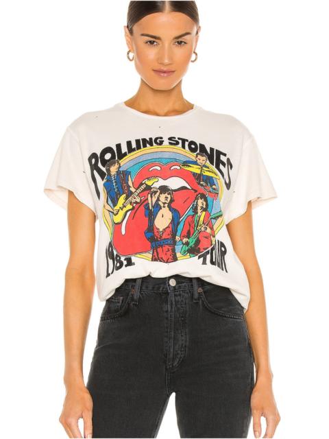MadeWorn The Rolling Stones Tee in White