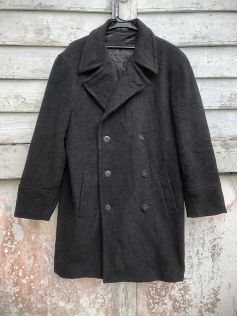 Other Designers Archival Clothing - Agnes B. Homme Double Breast Collar Wool Coat