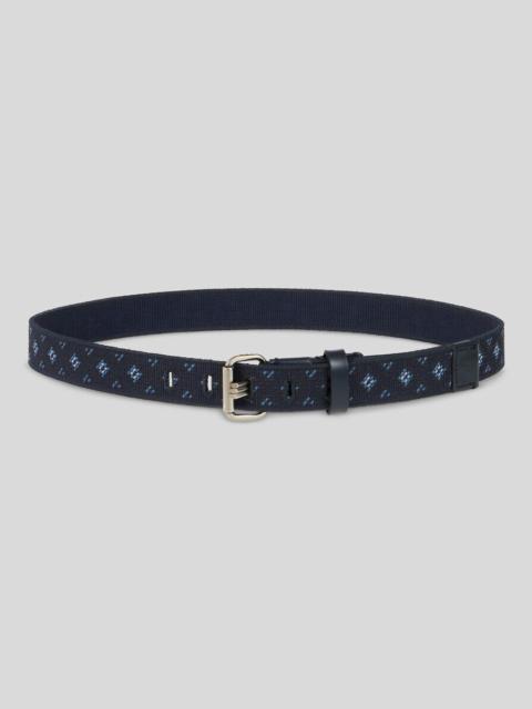 Etro EMBROIDERED COTTON BELT