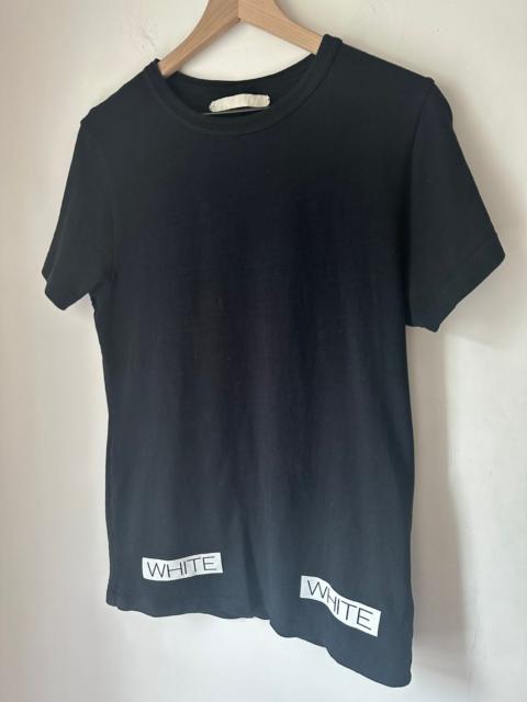 Off-White OFF-WHITE Blue Collar T-Shirt Black