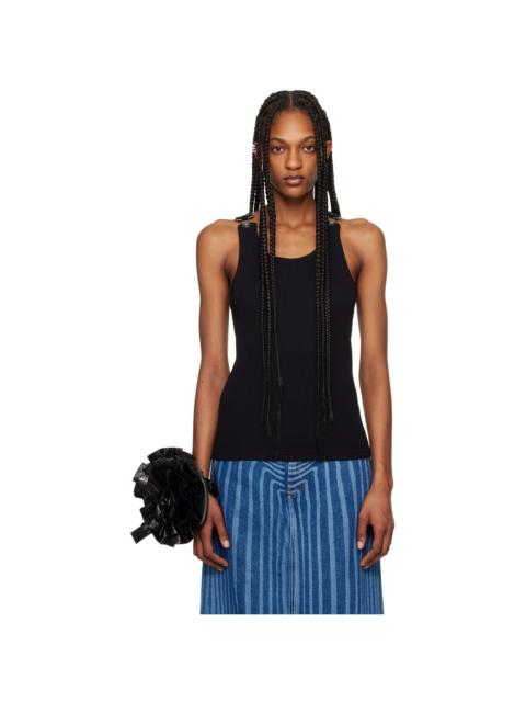 Jean Paul Gaultier Black 'The Straps' Tank Top