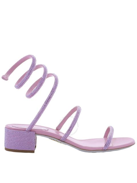 RENE CAOVILLA Rene Caovilla Cleo Crystal-Embellished Sandals