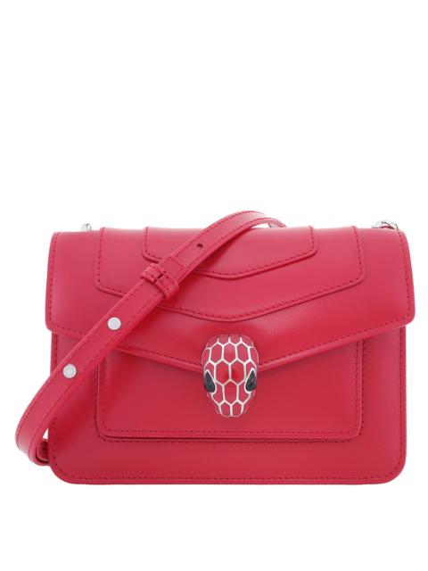 BVLGARI Bvlgari Serpenti Forever Leather Shoulder Bag