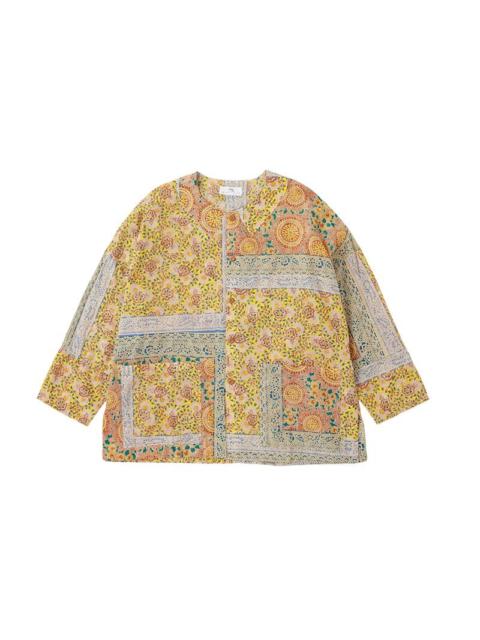 visvim AUGUSTINE TUNIC KHADI BANDANA P.W. W BLUE