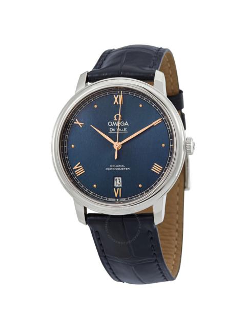 OMEGA Omega De Ville Prestige Automatic Chronometer Blue Dial Men's Watch 424.13.40.20.03.004