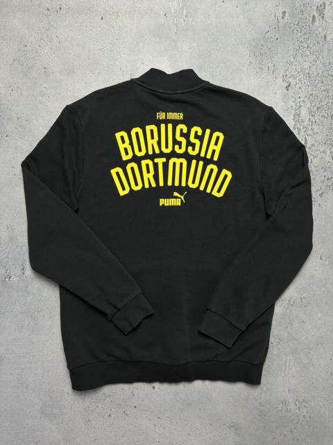 Borussia Dortmund Zipper Track Sweatshirt Puma Sports Zip-Up