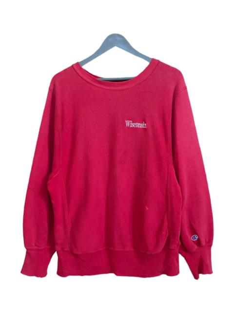 Other Designers Vintage Sunfaded Champion Reverse Weave Wisconsin Sweatshirt