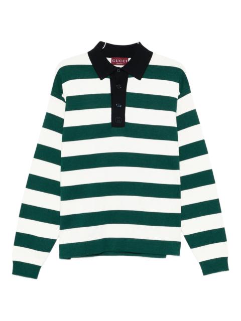 GUCCI Gucci Striped Polo Shirt