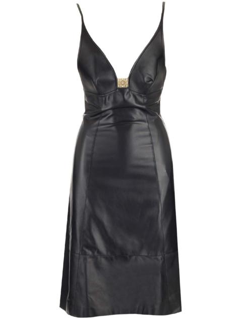 Loewe Dress In Nappa Dresses Black