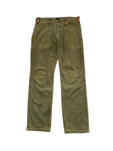 Other Designers Japanese Brand - CHAKA HERRINGBONE CARGO TROUSER PANTS