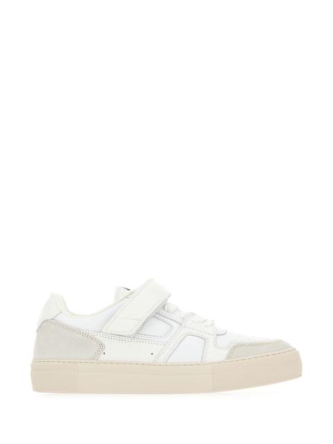 Ami Man Two-Tone Leather And Suede Ami Arcade Sneakers