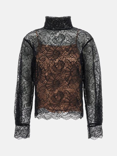 ROTATE Rotate Women Lace Long Sleeve Blouse