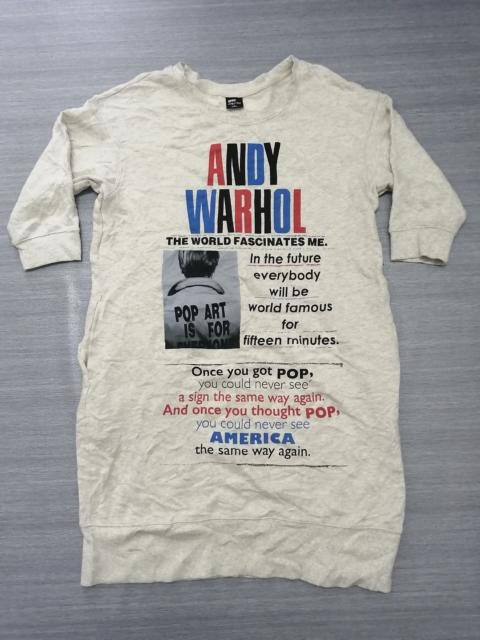 Other Designers Andy Warhol × Japanese Brand × Uniqlo - UNIQLO SPRZ NY x ANDY WARHOL Long Sweatshirt