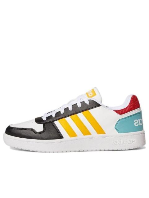 adidas adidas Hoops 2.0 'White Black Yellow' GY5899