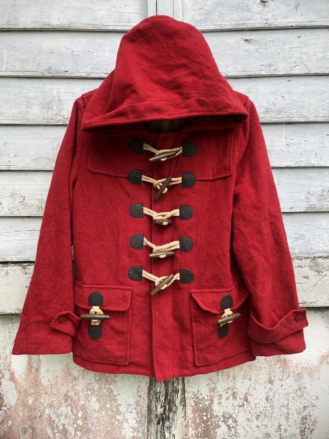 Other Designers Issey Miyake - Ne-Net Red Duffle Coat Size 0