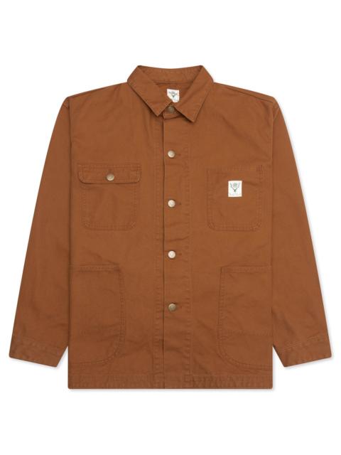South2 West8 COVERALL - BROWN
