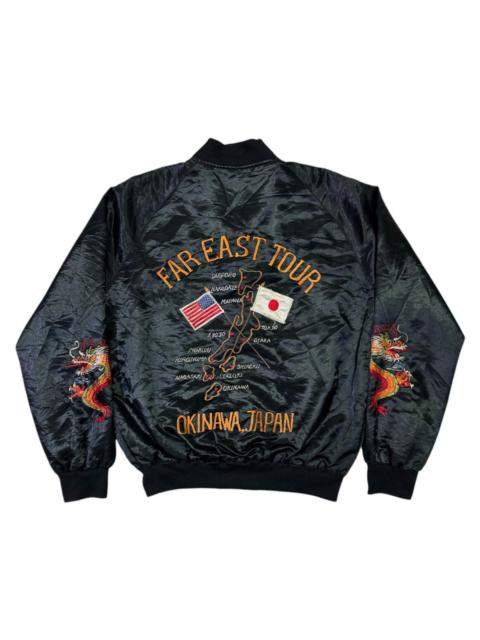 Other Designers Japanese Brand - VERY RARE VINTAGE JACKET SOUVENIR SUKAJAN FAR EAST TOUR