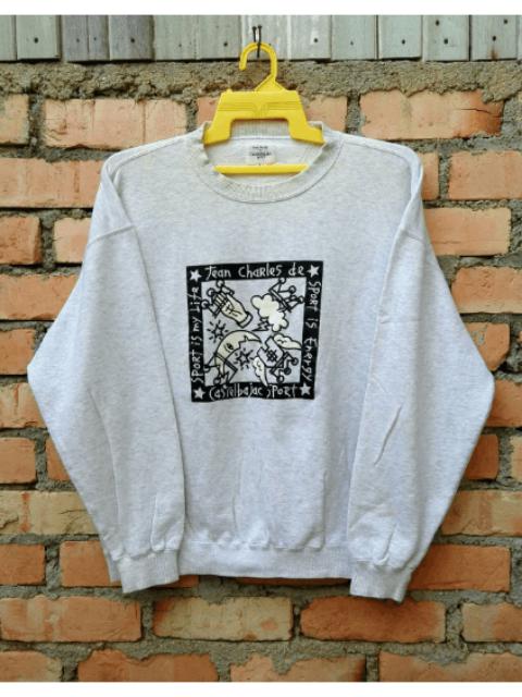 Other Designers Designer - Jean Charles De Castelbajac Pullover Sweatshirt Large Size