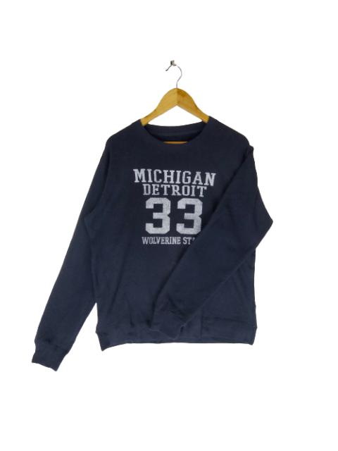 Other Designers Designer - MICHIGAN DETROIT 33 WOLVERINE State L Size Sweatshirt