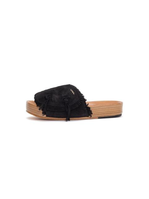visvim CHRISTO SHAMAN-FOLK W BLACK