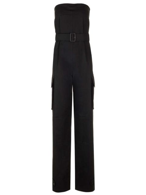 SAINT LAURENT Saint Laurent Women "Cassandre" Bustier Jumpsuit