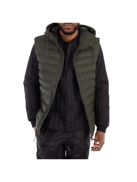 RAINS Rains Adjustable Hood Drawstring Sleeveless Jacket
