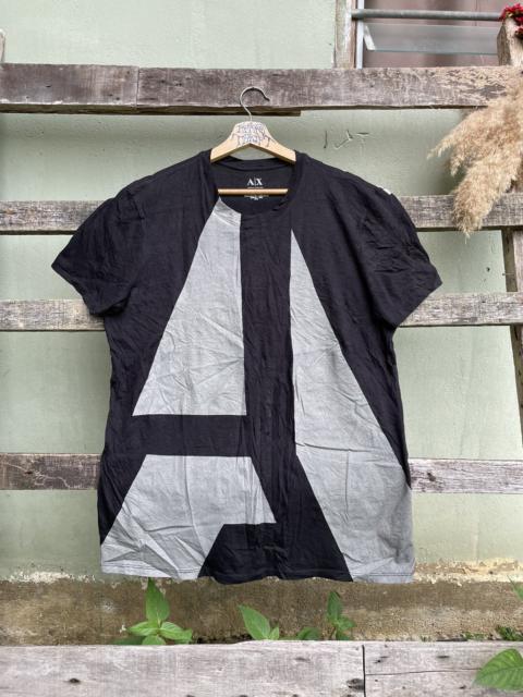 Other Designers Armani Exchange Big Logo Tee