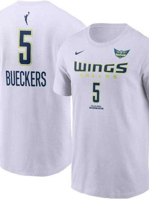Nike Nike Adult Dallas Wings Paige Bueckers #5 White T-Shirt