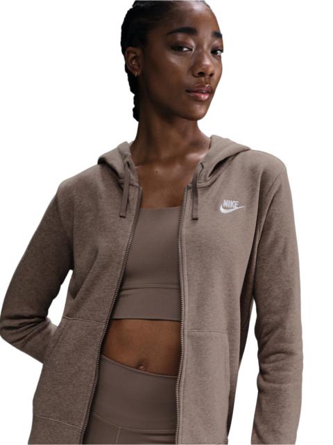 Nike Nike Womens Nike NSW Club Fleece FZ Hoodie