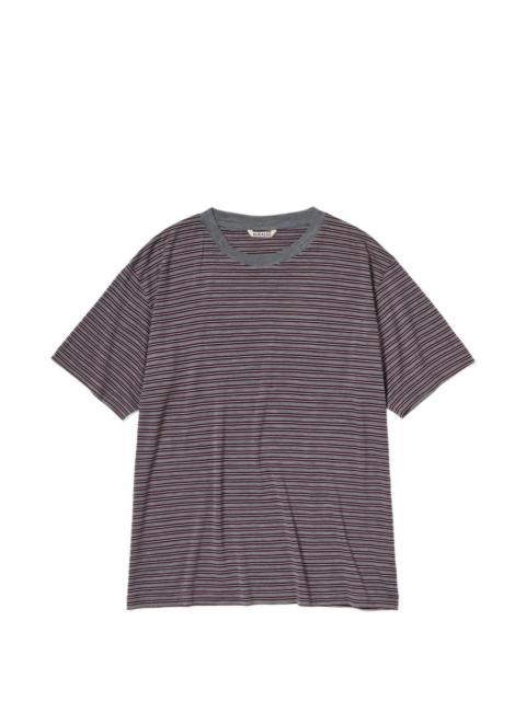 AURALEE Auralee Men Wool Striped T-Shirt