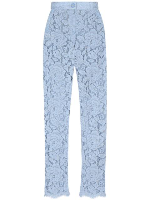 Dolce & Gabbana Dolce & Gabbana Women Cordonetto Lace Trousers