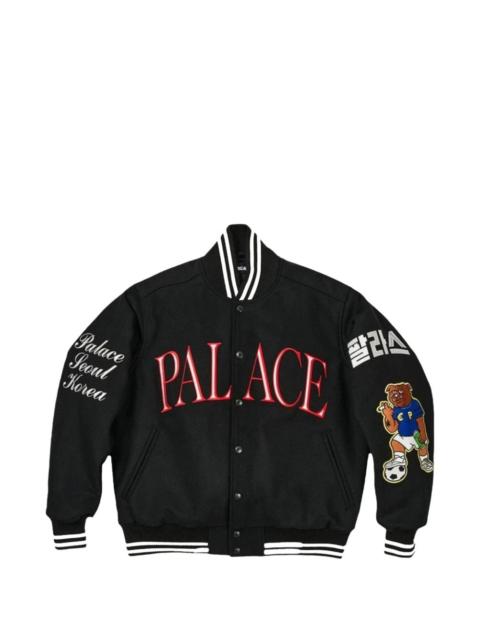 PALACE PALACE SCHOTT CWU 90'S FIT BOMBER JACKET BLACK