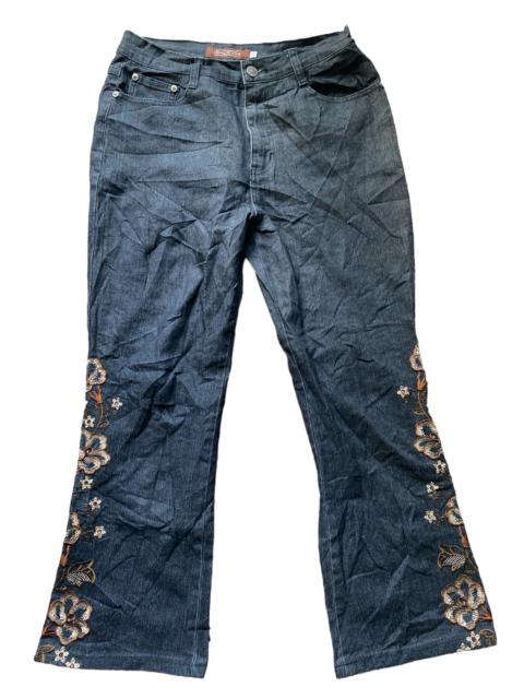 Other Designers Vintage - Vintage Xiu Kena Jeans Denim Flower