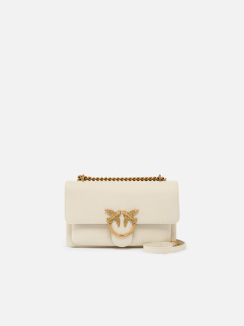 PINKO LOVE BAG CROSSBODY BAG IN SOFT LEATHER