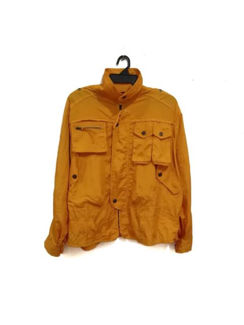 Other Designers Vintage - VINTAGE Dolce Italy Designer Orange Pocket Light Jacket