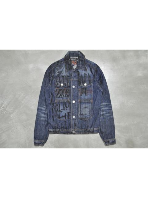 Walter Van Beirendonck W&LT - Pen Denim Trucker Jacket