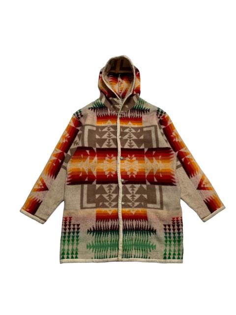 Other Designers Vintage Houston Navajo Aztech Multicolor Hooded Jacket