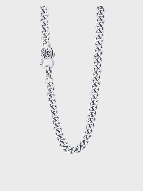 GOOD ART HLYWD GOOD ART HLYWD CURB CHAIN NECKLACE LINK SIZE A AT 21&QUOT; - STERLING SILVER