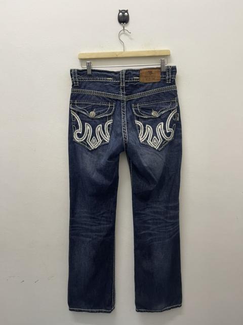 Other Designers Rare Vintage MEK DENIM Affliction y2k Style Bootcut Flare