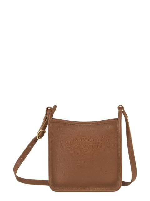 Longchamp Small Le Foulonné Leather Crossbody Bag