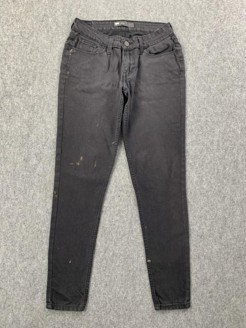 Other Designers Vintage - Vintage Levis Faded Black Skinny Women Jeans