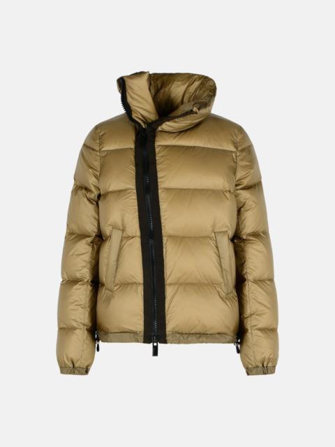 BEIGE POLYAMIDE DOWN JACKET