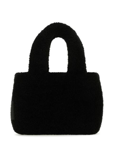 Black shearling Amini Giuly handbag