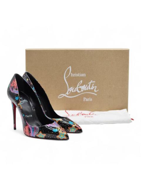 Christian Louboutin Christian Louboutin Viva Las Vegas Kate Pumps 100mm - Patent Leather - Black 35