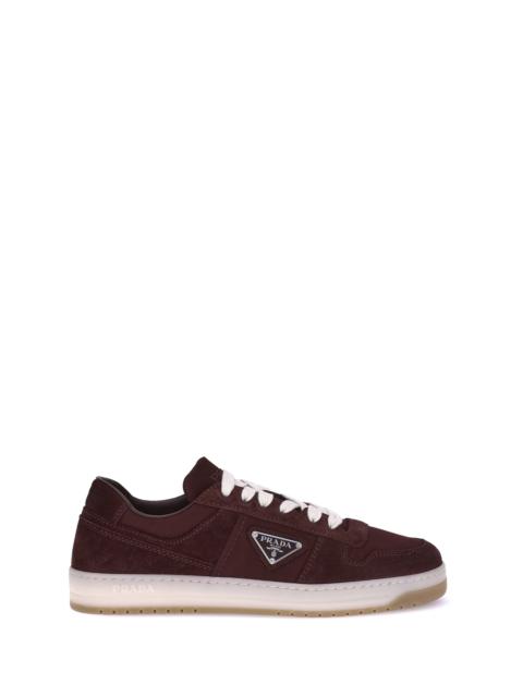 Prada Prada Men Suede Leather Sneakers