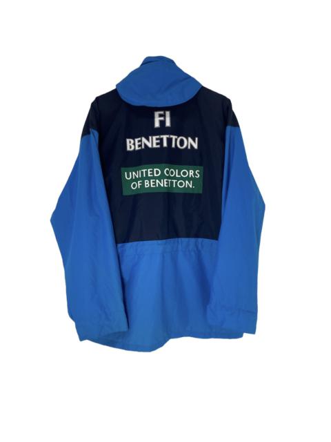 Other Designers United Colors Of Benetton - United Colors of Benetton F1 Ford Racing Team Jacket BigLogo
